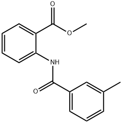 methyl2-[(3-methylbenzoyl)amino]benzoate Struktur