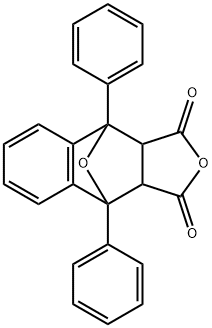 1,8-diphenyl-11,14-dioxatetracyclo[6.5.1.0~2,7~.0~9,13~]tetradeca-2,4,6-triene-10,12-dione Struktur