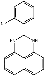 2-(2-chlorophenyl)-2,3-dihydro-1H-perimidine Struktur