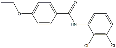 N-(2,3-dichlorophenyl)-4-ethoxybenzamide Struktur