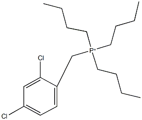 tributyl(2,4-dichlorobenzyl)phosphonium Struktur