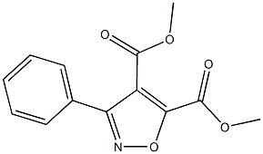 dimethyl 3-phenyl-4,5-isoxazoledicarboxylate Struktur