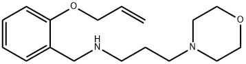 N-[2-(allyloxy)benzyl]-N-[3-(4-morpholinyl)propyl]amine Struktur