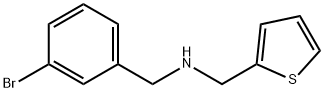 N-(3-bromobenzyl)-N-(2-thienylmethyl)amine Struktur