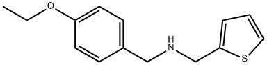 N-(4-ethoxybenzyl)-N-(2-thienylmethyl)amine Struktur