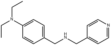 N-[4-(diethylamino)benzyl]-N-(4-pyridinylmethyl)amine Struktur