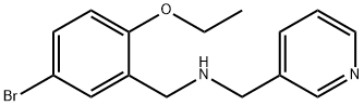 N-(5-bromo-2-ethoxybenzyl)-N-(3-pyridinylmethyl)amine Struktur