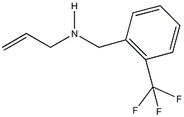 N-allyl-N-[2-(trifluoromethyl)benzyl]amine Struktur