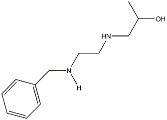 1-{[2-(benzylamino)ethyl]amino}-2-propanol Struktur