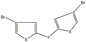 bis(4-bromothien-2-yl)iodonium Struktur