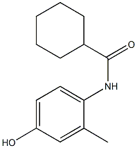 N-(4-hydroxy-2-methylphenyl)cyclohexanecarboxamide Struktur