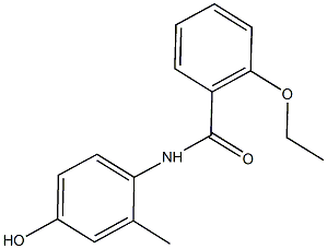 2-ethoxy-N-(4-hydroxy-2-methylphenyl)benzamide Struktur