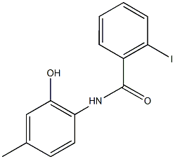 N-(2-hydroxy-4-methylphenyl)-2-iodobenzamide Struktur