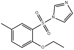 ethyl 2-(1H-imidazol-1-ylsulfonyl)-4-methylphenyl ether Struktur