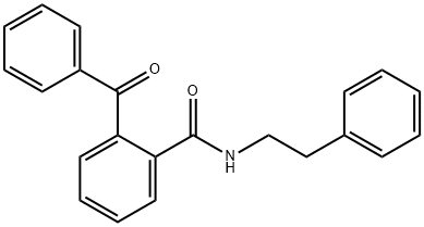 2-benzoyl-N-(2-phenylethyl)benzamide Struktur