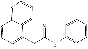 2-(1-naphthyl)-N-phenylacetamide Struktur