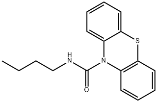 N-butyl-10H-phenothiazine-10-carboxamide Struktur