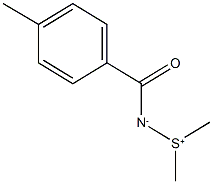 N-(dimethylsulfonio)-4-methylbenzenecarboximidate Struktur