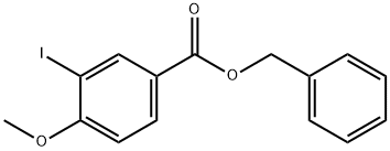 benzyl 3-iodo-4-methoxybenzoate Struktur