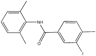 N-(2,6-dimethylphenyl)-3-iodo-4-methylbenzamide Struktur