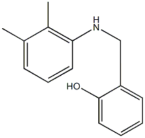 2-[(2,3-dimethylanilino)methyl]phenol Struktur