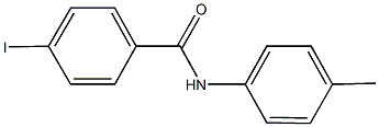 4-iodo-N-(4-methylphenyl)benzamide Struktur