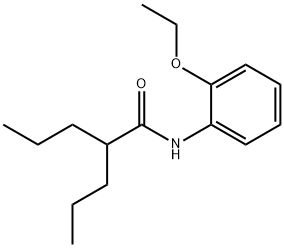 N-(2-ethoxyphenyl)-2-propylpentanamide Struktur