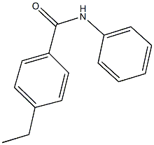 4-ethyl-N-phenylbenzamide Struktur