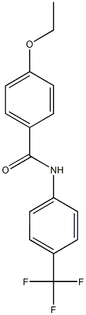 4-ethoxy-N-[4-(trifluoromethyl)phenyl]benzamide Struktur