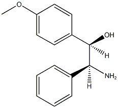 2-amino-1-(4-methoxyphenyl)-2-phenylethanol Struktur