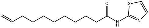 N-(1,3-thiazol-2-yl)undec-10-enamide Struktur