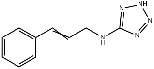 N-cinnamyl-N-(2H-tetraazol-5-yl)amine Struktur