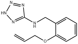 N-[2-(allyloxy)benzyl]-N-(2H-tetraazol-5-yl)amine Struktur