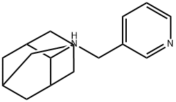 N-(2-adamantyl)-N-(3-pyridinylmethyl)amine Struktur