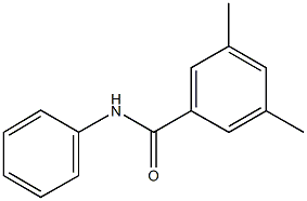 3,5-dimethyl-N-phenylbenzamide Struktur