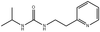 N-isopropyl-N'-[2-(2-pyridinyl)ethyl]urea Struktur