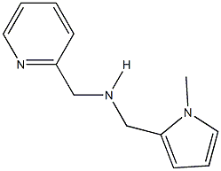 N-[(1-methyl-1H-pyrrol-2-yl)methyl]-N-(2-pyridinylmethyl)amine Struktur