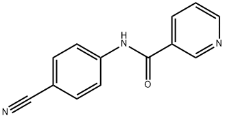 N-(4-cyanophenyl)nicotinamide Struktur