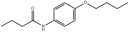 N-(4-butoxyphenyl)butanamide Struktur