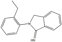 2-(2-ethylphenyl)-1-isoindolinimine Struktur