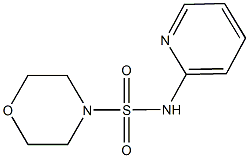 N-(2-pyridinyl)-4-morpholinesulfonamide Struktur