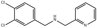 N-(3,4-dichlorobenzyl)-N-(2-pyridinylmethyl)amine Struktur