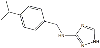 N-(4-isopropylbenzyl)-N-(1H-1,2,4-triazol-3-yl)amine Struktur