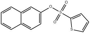 2-naphthyl 2-thiophenesulfonate Struktur