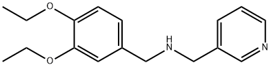 N-(3,4-diethoxybenzyl)-N-(3-pyridinylmethyl)amine Struktur