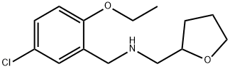 N-(5-chloro-2-ethoxybenzyl)-N-(tetrahydro-2-furanylmethyl)amine Struktur