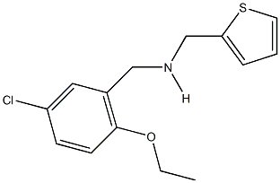 N-(5-chloro-2-ethoxybenzyl)-N-(2-thienylmethyl)amine Struktur