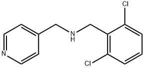 N-(2,6-dichlorobenzyl)-N-(4-pyridinylmethyl)amine Struktur