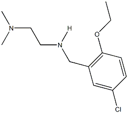 N-(5-chloro-2-ethoxybenzyl)-N-[2-(dimethylamino)ethyl]amine Struktur