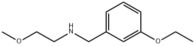 N-(3-ethoxybenzyl)-N-(2-methoxyethyl)amine Struktur